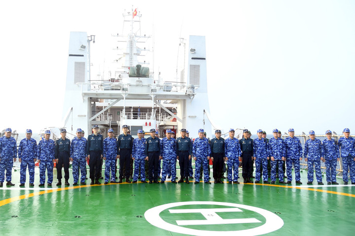 Kết thúc tốt đẹp chuyến tuần tra liên hợp giữa Cảnh sát biển Việt Nam và Trung Quốc