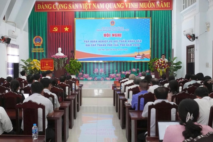 TAND TP. Cần Thơ tổ chức Hội nghị tập huấn nghiệp vụ Hội thẩm nhân dân nhiệm kỳ mới