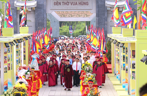 Trang trọng lễ Giỗ Tổ Hùng Vương tại Cần Thơ