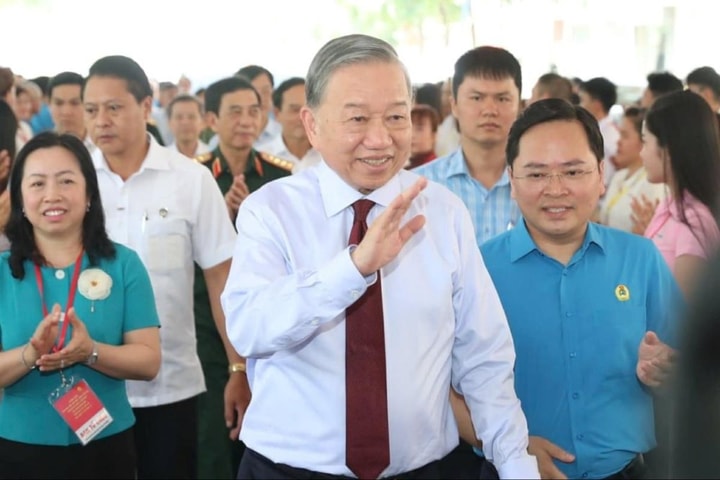 Tổng Bí thư, Chủ tịch nước Tô Lâm thăm, động viên công nhân tại TP.HCM