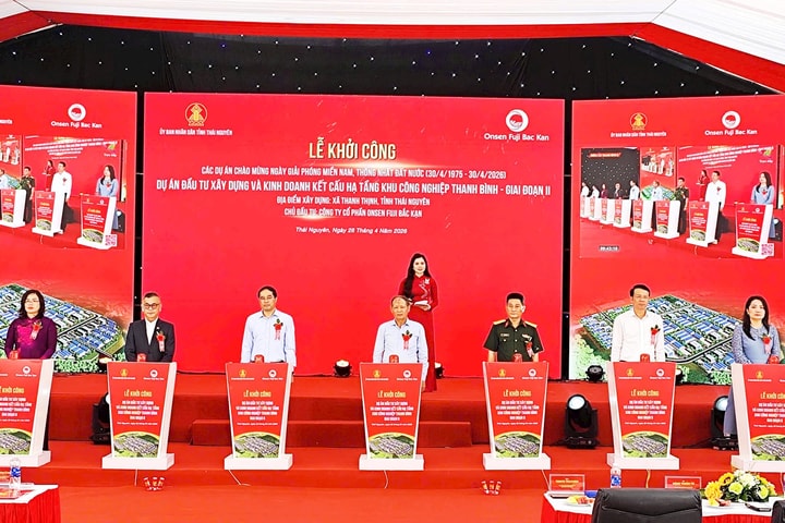Thái Nguyên: Khởi công các dự án lớn chào mừng kỷ niệm 51 năm Ngày Giải phóng miền Nam