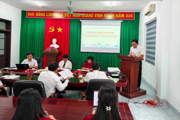 TAND khu vực 3 – Huế sinh hoạt chuyên đề về chuẩn mực đạo đức cách mạng trong giai đoạn mới