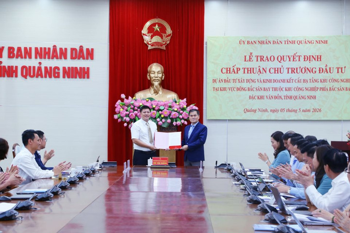 Quảng Ninh chấp thuận dự án khu công nghiệp hơn 2.500 tỷ đồng tại Vân Đồn