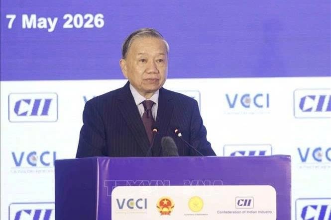 Tổng Bí thư, Chủ tịch nước Tô Lâm dự Diễn đàn doanh nghiệp Việt Nam - Ấn Độ