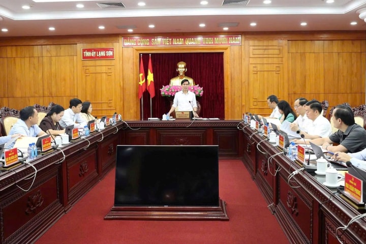 Ban Thường vụ Tỉnh uỷ Lạng Sơn tổ chức hội nghị kỳ thứ 7