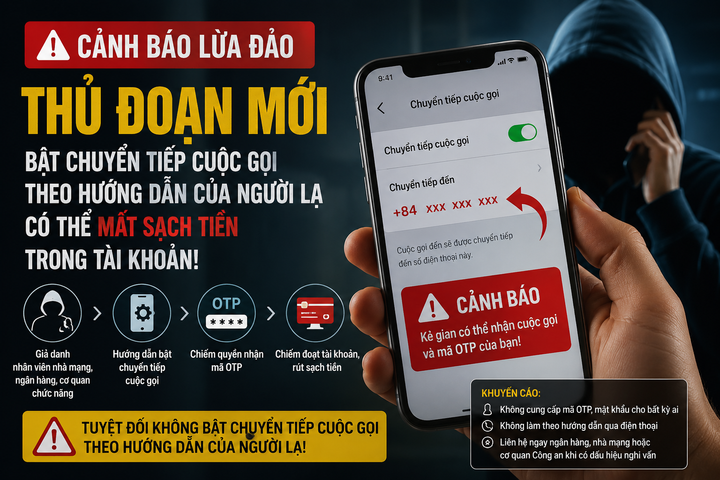 Thủ đoạn mới khiến nhiều người sập bẫy, mất sạch tiền sau một thao tác trên điện thoại