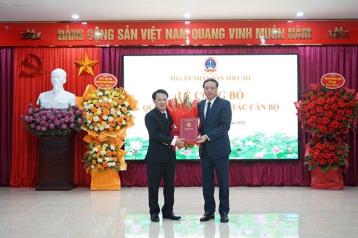 TANDTC công bố quyết định bổ nhiệm Chánh án TAND tỉnh Hưng Yên