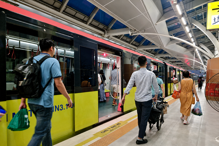 Hơn 62 triệu lượt hành khách sử dụng metro Hà Nội