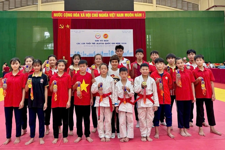 Thể thao trẻ Cao Bằng ghi dấu ấn ở giải Jujitsu quốc gia