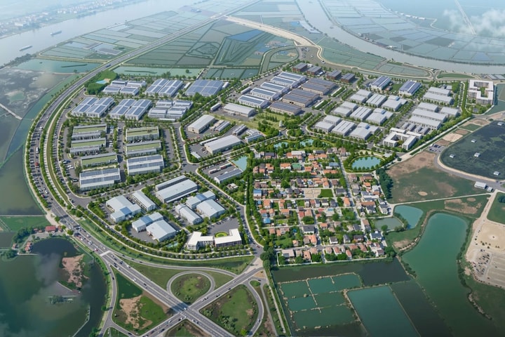 Vinhomes khởi công dự án phát triển hạ tầng Khu công nghiệp Nam Tràng Cát