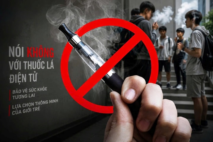 Từ tò mò trải nghiệm đến nguy cơ vi phạm pháp luật vì thuốc lá điện tử