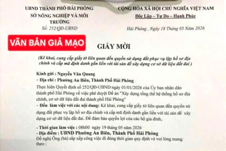 Xác minh thông tin người dân bị lừa đảo khi kê khai đất đai