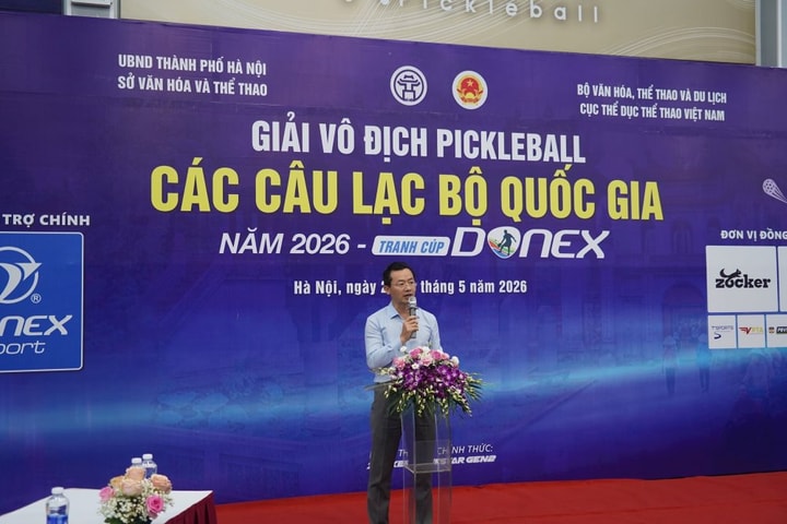 Gần 700 vận động viên tranh tài tại Giải vô địch Pickleball các CLB quốc gia 2026