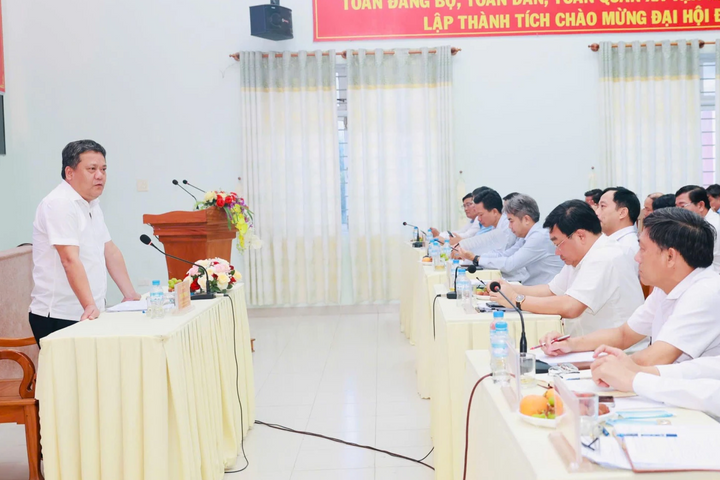 Bí thư Khánh Hòa làm việc với 5 xã khu vực phía bắc