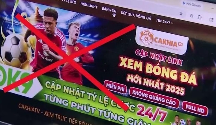 Triệt phá đường dây xâm phạm bản quyền bóng đá trước thềm World Cup 2026