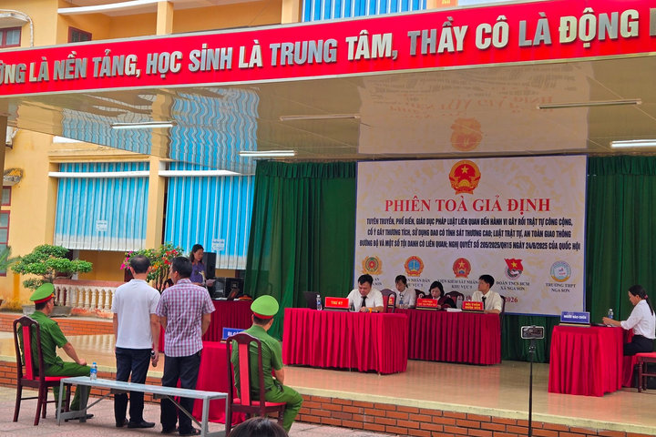 TAND Khu vực 5 - Thanh Hoá tổ chức phiên tòa giả định tuyên truyền pháp luật