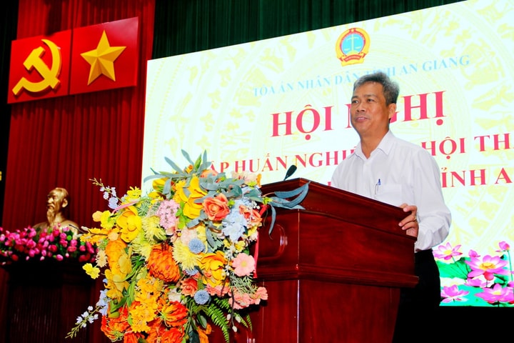 TAND tỉnh An Giang tổ chức tập huấn nghiệp vụ năm 2026