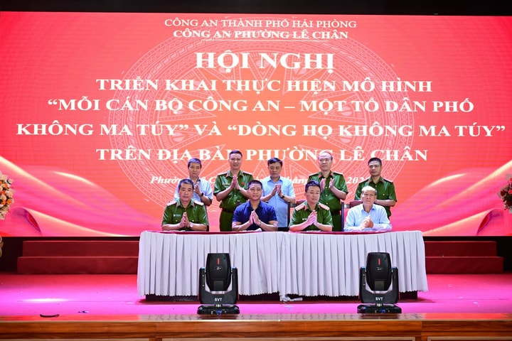 Hải Phòng: Mô hình "Tổ dân phố không ma túy" gắn với vai trò lực lượng Công an cơ sở