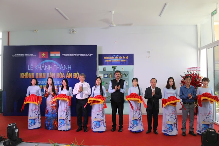 Khánh thành không gian văn hóa Ấn Độ tại Thư viện tỉnh Lâm Đồng