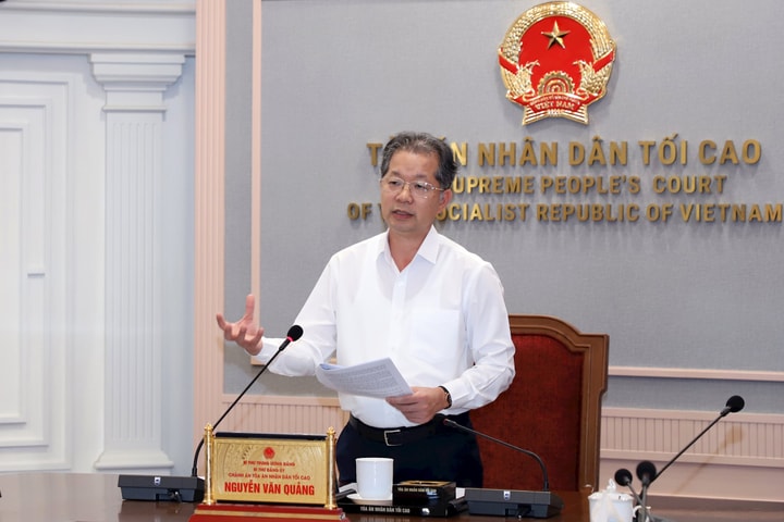 TANDTC tăng cường phối hợp, nâng cao chất lượng tham mưu và điều hành