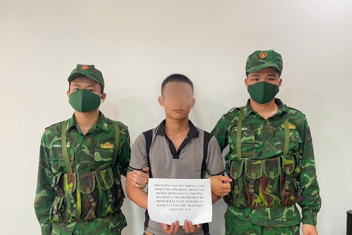 Biên phòng bắt đối tượng tàng trữ ma túy