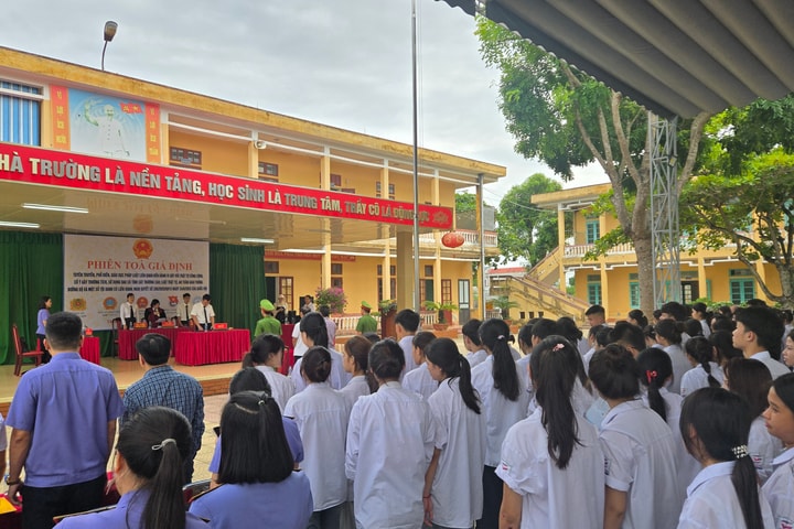 Lan tỏa tinh thần thượng tôn pháp luật qua những phiên tòa giả định