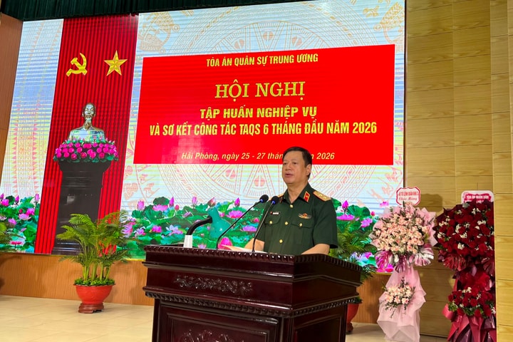 Các Tòa án Quân sự hoàn thành tốt nhiệm vụ trên các mặt công tác