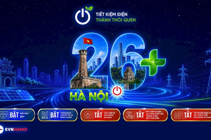 EVNHANOI phát động chiến dịch “HÀ NỘI 26+”