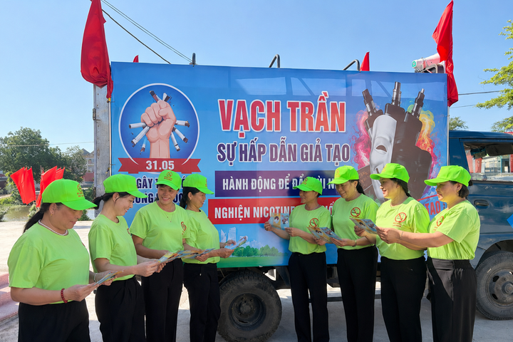 Nhiều địa phương hưởng ứng Ngày Thế giới không thuốc lá bằng các hoạt động truyền thông thiết thực