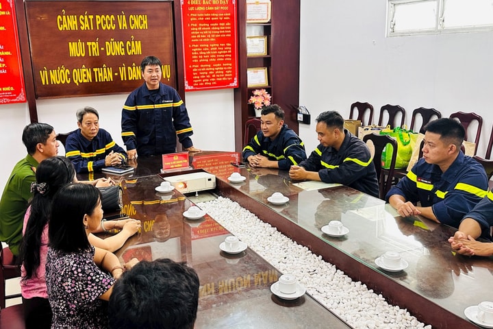 Lời cảm ơn sau vụ cháy chung cư Nam An
