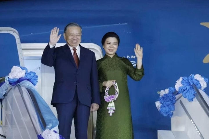 Tổng Bí thư, Chủ tịch nước Tô Lâm và Phu nhân kết thúc tốt đẹp chuyến thăm chính thức Vương quốc Thái Lan