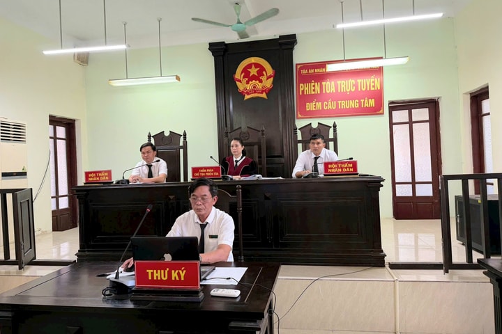 TAND khu vực 4 - Thanh Hóa tổ chức thành công các phiên tòa rút kinh nghiệm trực tuyến