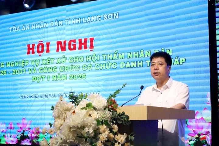 TAND tỉnh Lạng Sơn tổ chức Hội nghị bồi dưỡng nghiệp vụ cho Hội thẩm nhân dân