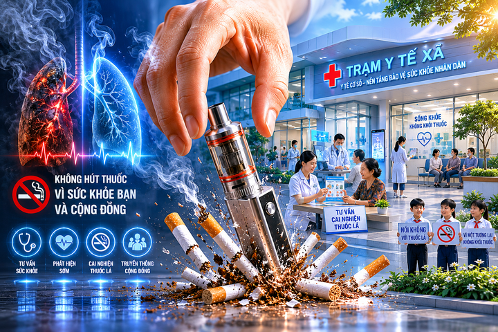 WHO thúc đẩy Việt Nam tăng cường phòng chống tác hại thuốc lá từ y tế cơ sở