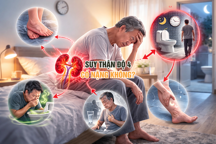 Suy thận độ 4 có nặng không?