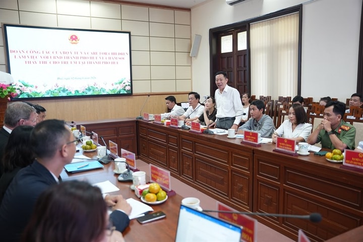 Huế phối hợp triển khai dự án chăm sóc thay thế cho trẻ em có hoàn cảnh đặc biệt