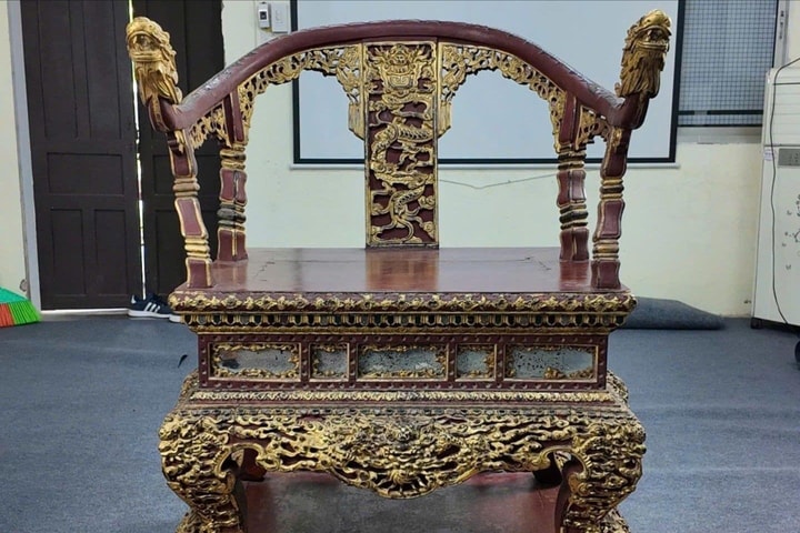 Ngai vua triều Nguyễn được phục hồi sau phá hoại
