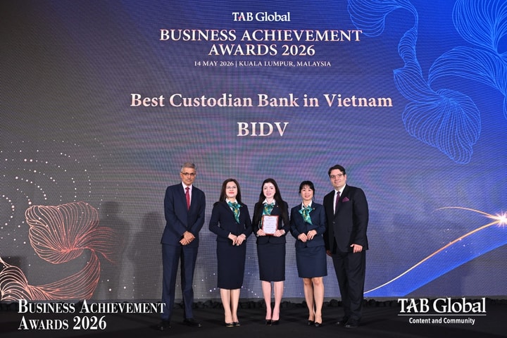 BIDV giữ vững vị thế Ngân hàng lưu ký tốt nhất Việt Nam