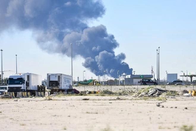 UAV Iran tập kích sân bay Kuwait