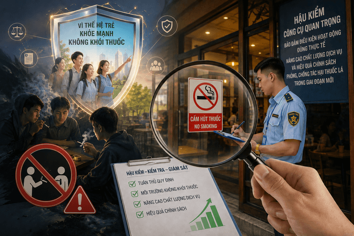 Tăng cường hậu kiểm hoạt động tư vấn cai nghiện thuốc lá