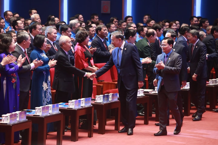 Tổng Bí thư, Chủ tịch nước Tô Lâm dự Đại hội XIV Công đoàn Việt Nam