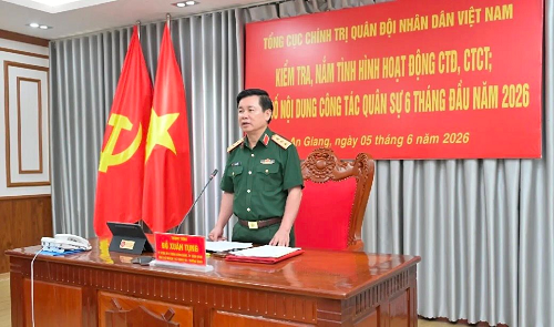 Tổng cục Chính trị QĐNDVN kiểm tra tại BTL Vùng Cảnh sát biển 4