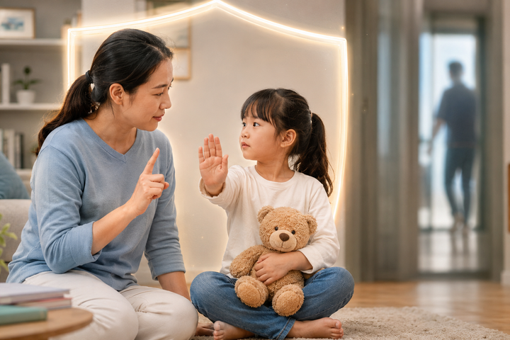 Trẻ phải được dạy nói “không” và hiểu cơ thể mình là bất khả xâm phạm
