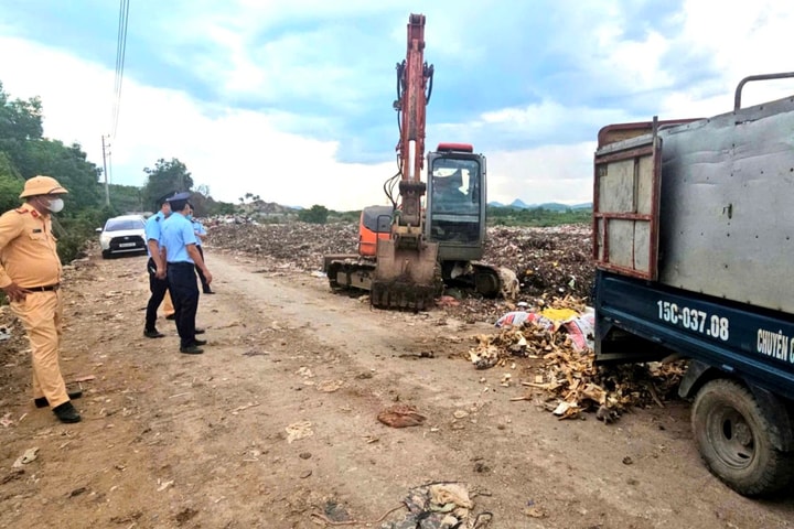Tiêu hủy gần 2 tấn xương động vật hôi thối
