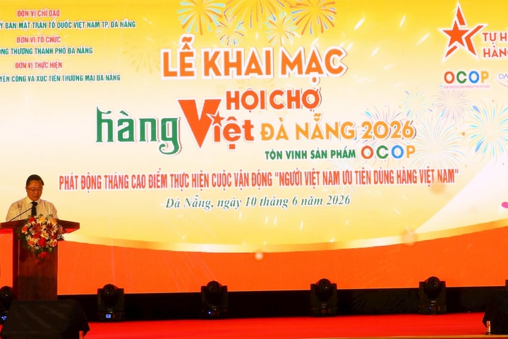 Gần 200 gian hàng góp mặt tại Hội chợ hàng Việt Đà Nẵng 2026