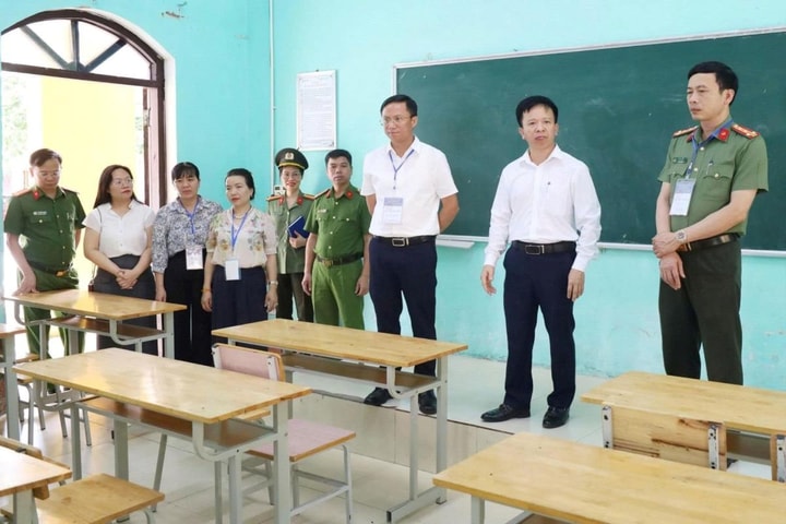 Công an Ninh Bình bảo đảm an ninh, an toàn Kỳ thi tốt nghiệp THPT năm 2026