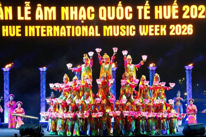 Sông Hương hòa nhịp cùng âm nhạc quốc tế