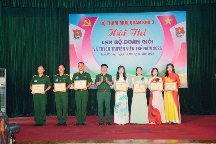Tuổi trẻ Bộ Tham mưu Quân khu 3 thi tài công tác Đoàn và tuyên truyền