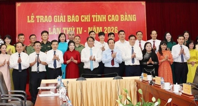 Báo Công lý đạt giải C giải báo chí tỉnh Cao Bằng