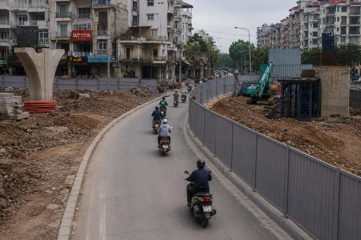 Hà Nội điều chỉnh giao thông phục vụ thi công Vành đai 1